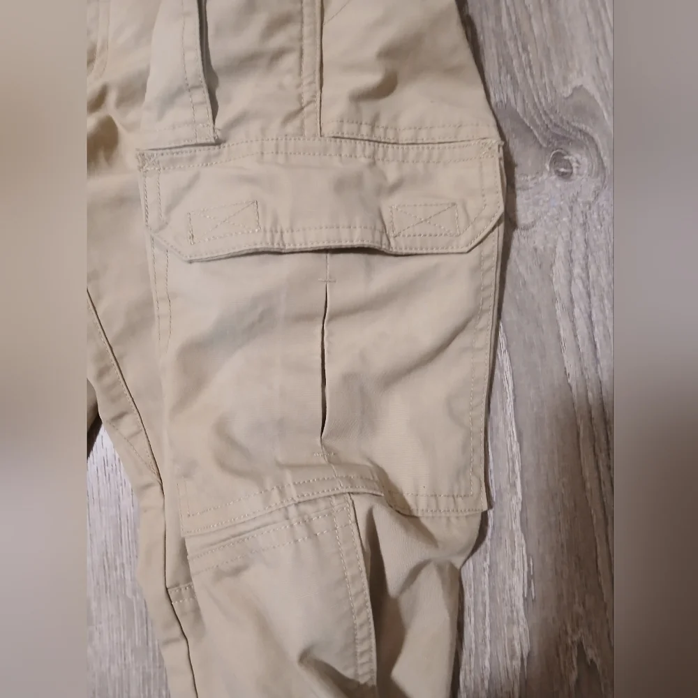 511 Tactile Womens Work Pants. Khaki. Size 10. Fixed Waistband. Many Pockets.